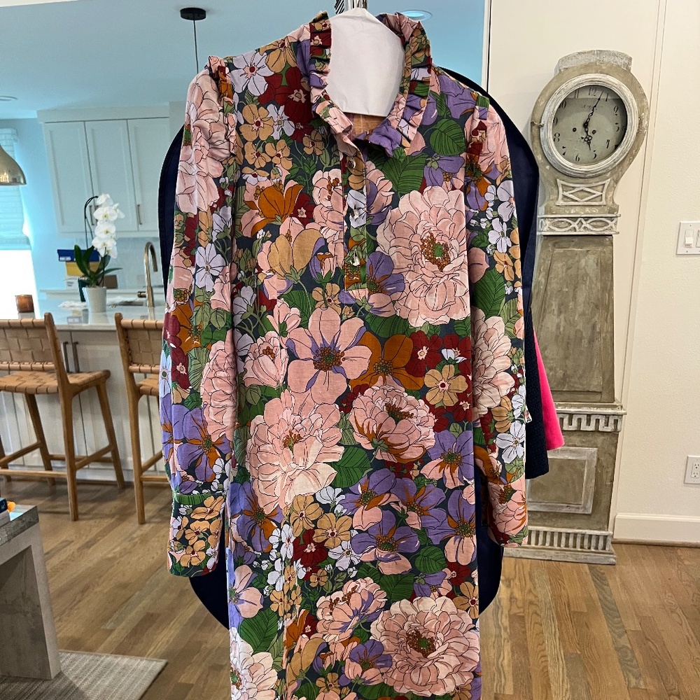 TUCKERNUCK Linen Dress Size Small LIKE NEW